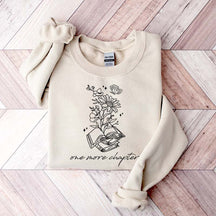 One More Chapter Floral Book Sweatshirt