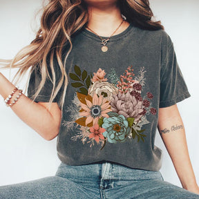 Granola Girl Wild Flower Nature T-Shirt