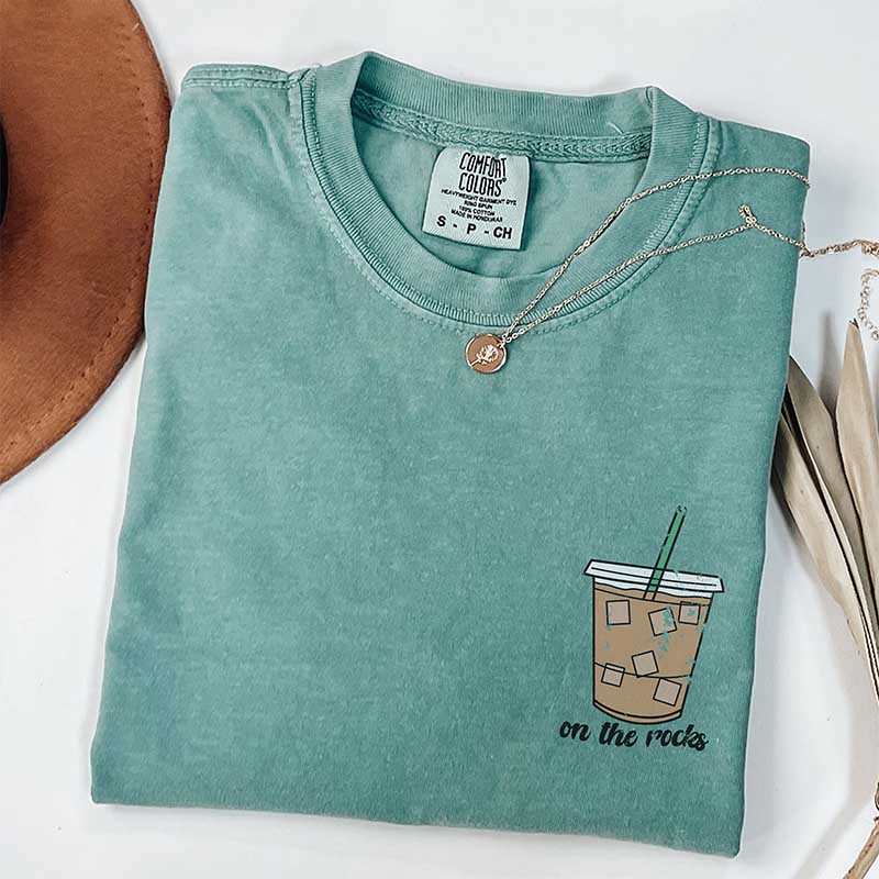 On the Rocks Coffee Lover T-Shirt