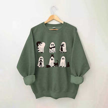 Ghost Black Cat Sweatshirt