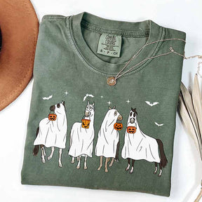 Halloween Horse Lover Western Cowgirl T-Shirt