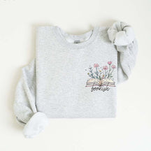 Bookish Floral Booktroverts Sweatshirt