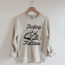 Rolling Fatties Cat Sweatshirt