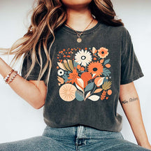 Boho Flowers Plant Lady T-Shirt