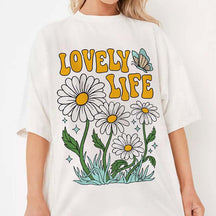 Lovely Life Hippie Floral T-Shirt