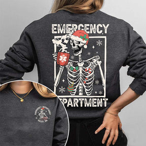 Emergency Department Christmas Sweatshirt