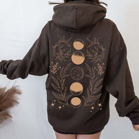 Celestial Moon Phase Hoodie