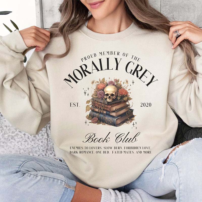 Morally Grey Book Club Sweatshirt