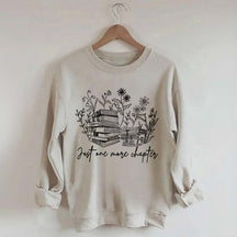 Reading Just One More Chapter Plant Sweatshirt