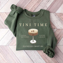 Espresso Martini Tini Time Sweatshirt