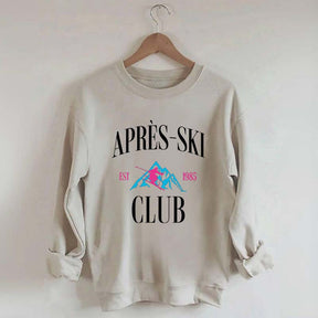 Vintage Style Apres Ski Club 80s Sweatshirt