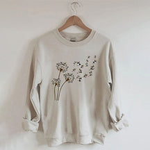 Dandelion Corgi Flower Sweatshirt