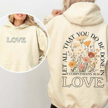 Let All That You Do Religious Hoodie