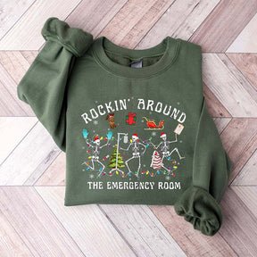 Christmas ER Nurse Sweatshirt