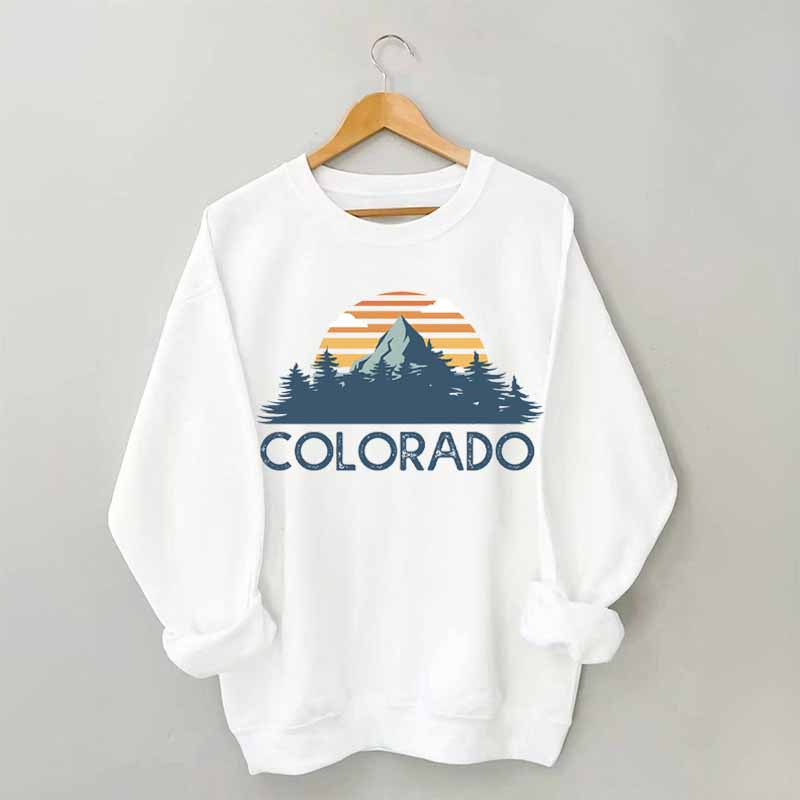 Vintage Colorado Mountain Sweatshirt