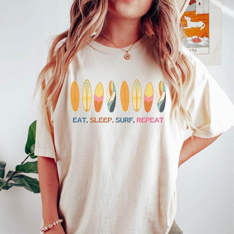 Summer Surf Beach Surfer T-Shirt