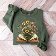 Wildflower Book Lovers Sellers Sweatshirt