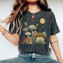 Vintage Frog and Mushroom T-Shirt