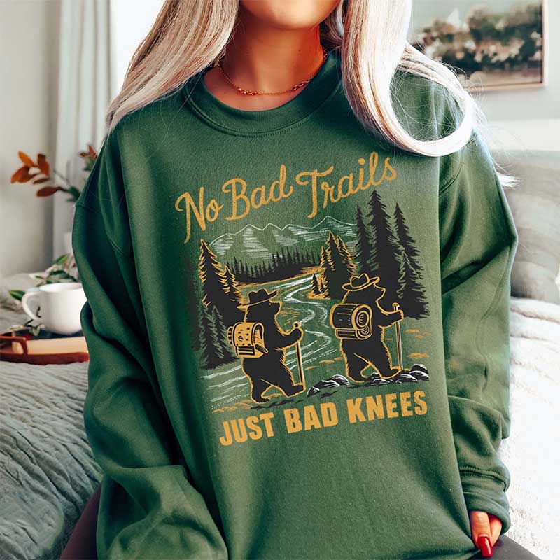 Funny Hiking Park Ranger Aesthetic Sweatshirt