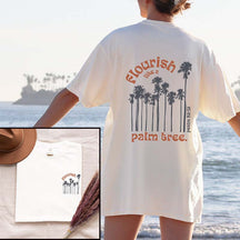 Beachy Flourish Like a Palm T-Shirt