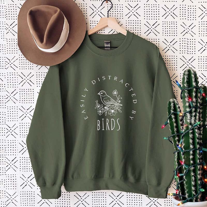 Bird Watching Nerd Sweatshirt