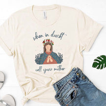 Catholic Mother Mary T-Shirt