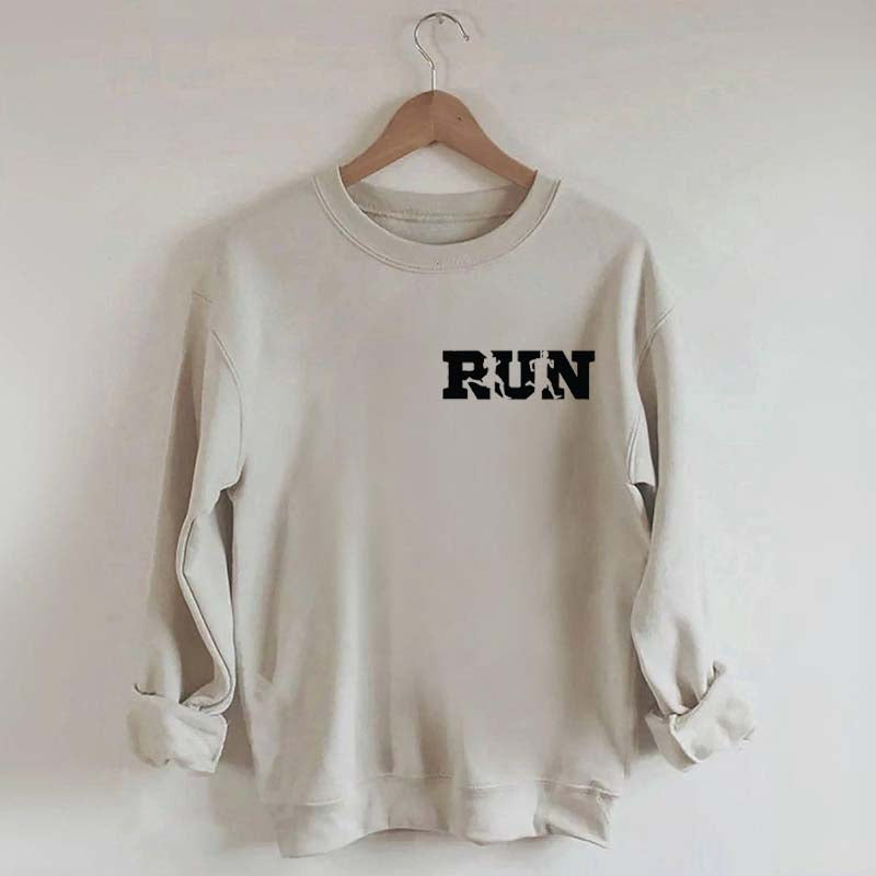 Run Marathon Gym Sweatshirt