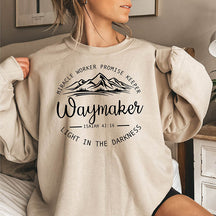 Waymaker Faith Bible Verse Sweatshirt