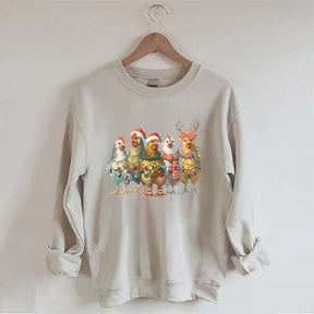 Christmas Chicken Sweatshirt