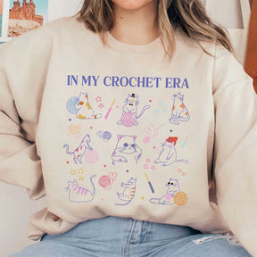 Crochet And Cats Sweatshirt