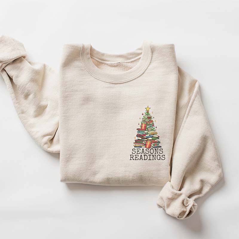 Seasons Readings Book Nerd Sweatshirt