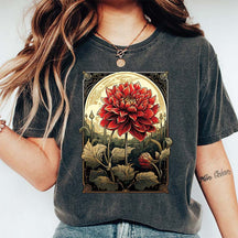 Dahlias Floral Flower Nature T-Shirt