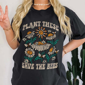 Environment Plant Lady 70’s Inspired T-Shirt