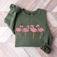 Flamingo Lover Christmas Sweatshirt