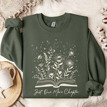 One More Chapter Book Lover Garden Sweatshirt