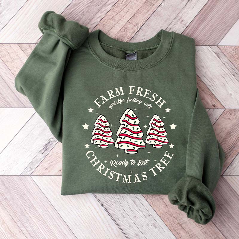 Farm Fresh Christmas Sweatshirt