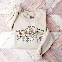 Floral Teacher Sweatshirt