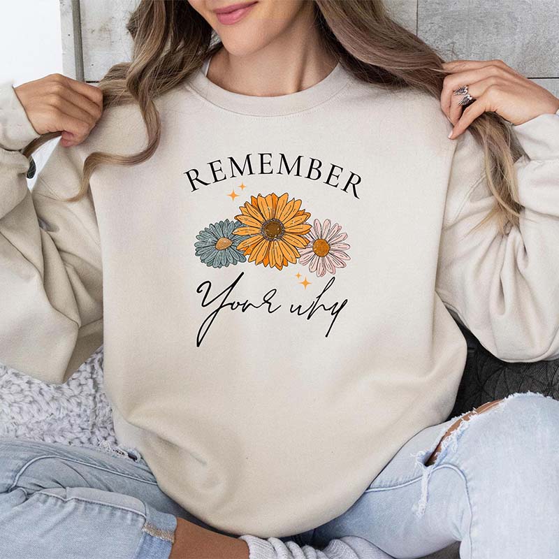 Remember Your Why Sweatshirt