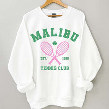 Vintage Malibu  Tennis Club Sweatshirt