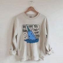 Christmas Whale Ugly Sweatshirt