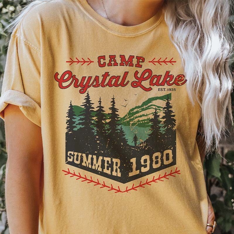 Camp Crystal Lake Pumpkin Patch T-Shirt