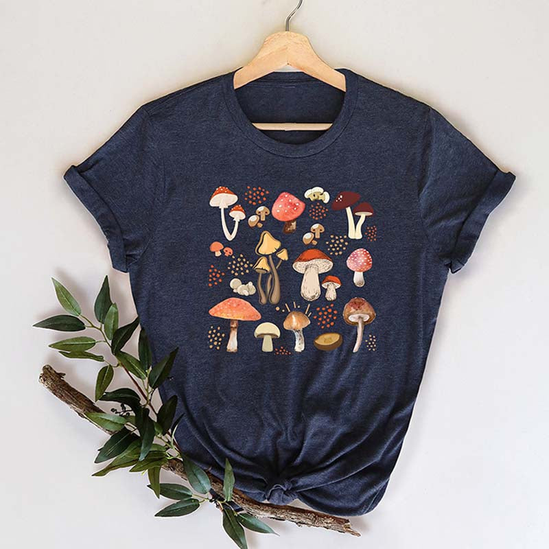 Aesthetic Magic Mushroom Fungus T-Shirt