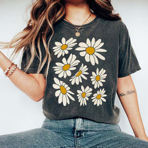 Retro Unique Modern Flower T-Shirt