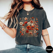 Wild Flower Person Gift T-Shirt