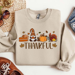 Thanksgiving Gnome Turkey Sweatshirt