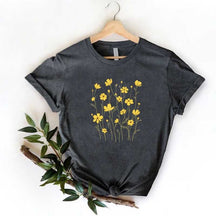 Yellow Flowers Nature Inspired Mom T-Shirt