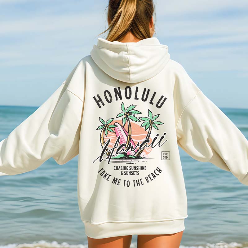 Honolulu Trendy Beach Hoodie