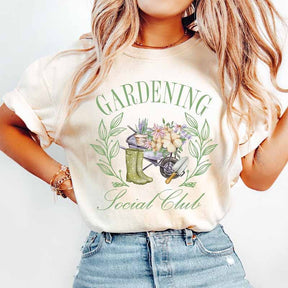 Social Club Floral Plant Lover T-Shirt