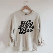 Hey Boo Halloween Sweatshirt