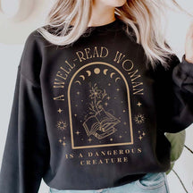 A Well Read Woman Bookish Sweatshirt